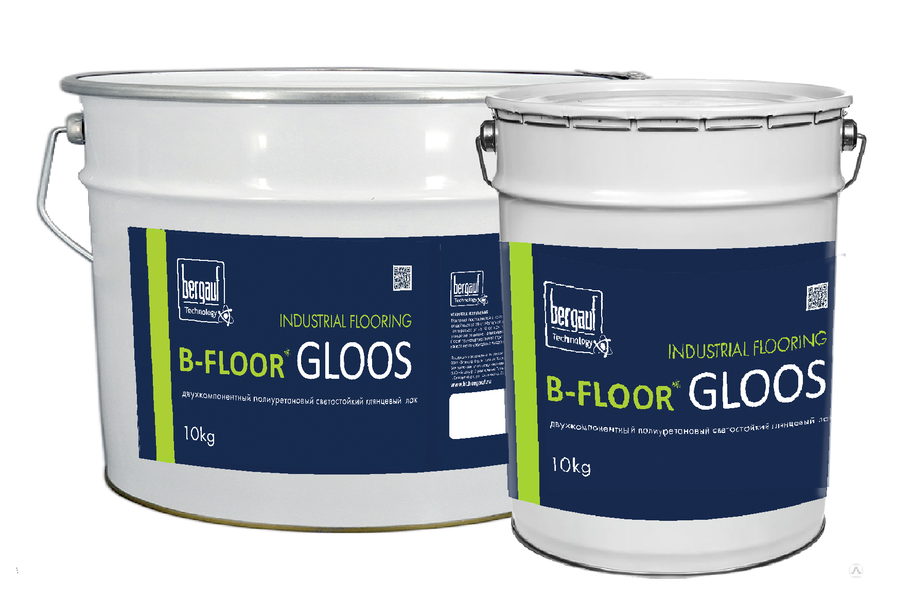 B-FLOOR GLOOS - Двухкомпонентный полиуретановый светостойкий глянцевый лак